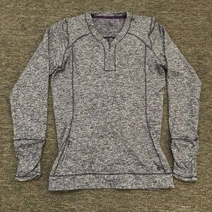 Outdoor Research Women's Large Melody Purple Full Zip Thumbholes Running Jacket